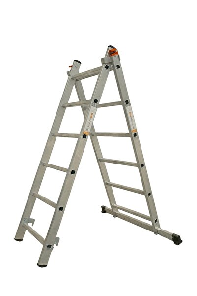 ELBE Çok Amaçlı Sürgülü Alüminyum Portatif Mini Geniş İskele