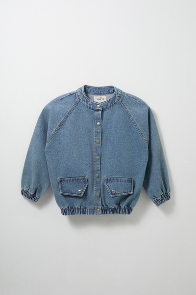 Marvy Denim Bomber Jacket