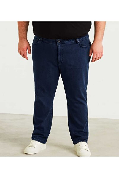 Endow jeans Battal Large Size 100% Cotton, Licra Men's Jeans (Original Top Qu...