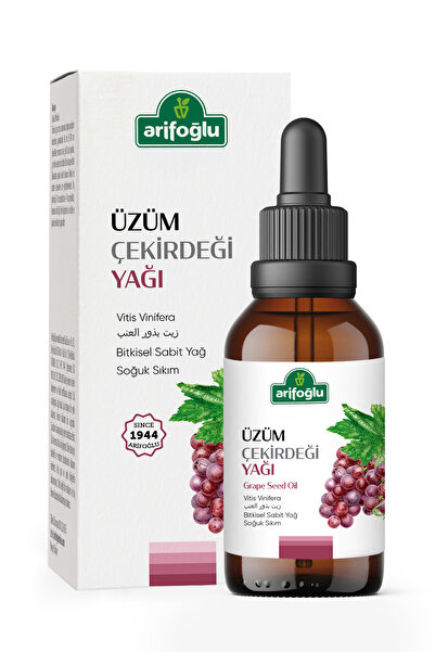 Arifoğlu %100 Saf Ve Doğal Üzüm Çekirdeği Yağı 50 Ml