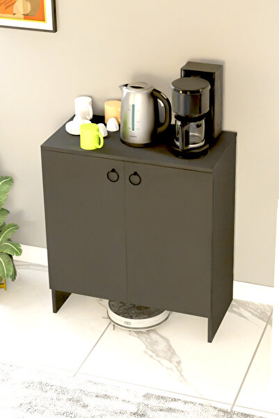 interGO KABİ İki Kapaklı Çok Amaçlı Dolap Erzak Dolabı Kiler Dolabı Mutfak Dolabı