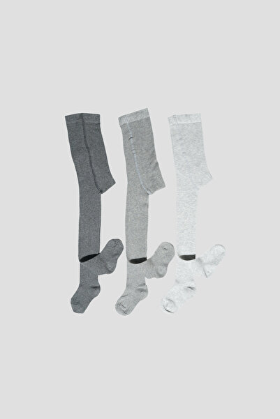 Defne Baby 3 Pairs of Cotton Girls and Baby Pantyhose