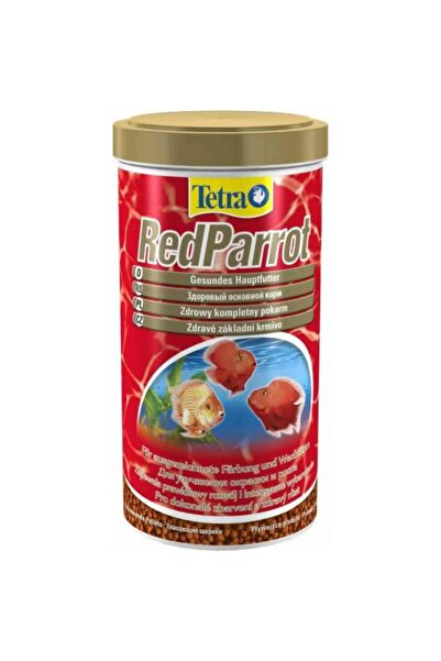 Tetra Red Parrot 250 ml Skt: 04/2026 Papağan Balığı Yemi KIRMIZI BALIKLARA ÖZEL