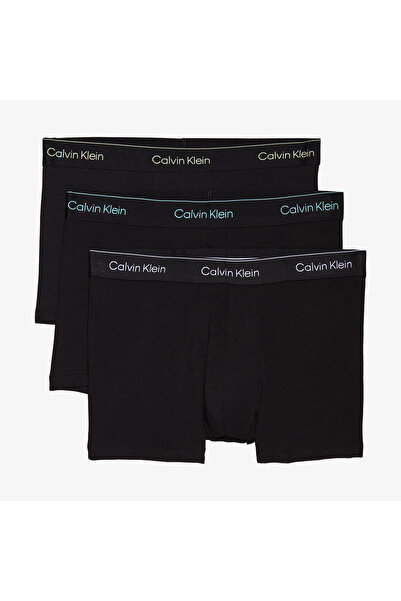Calvin Klein Düşük Bel Erkek Siyah 3'lü Boxer