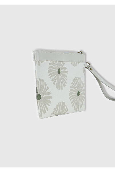 United Colors of Benetton Γυναικείο πορτοφόλι με κρεμ σχέδιο
