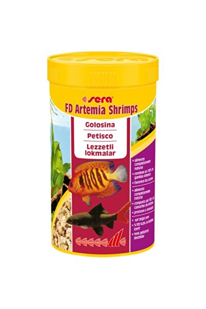 SERA FD shrimp (artemia) nature 250 ml Skt: 11/2027