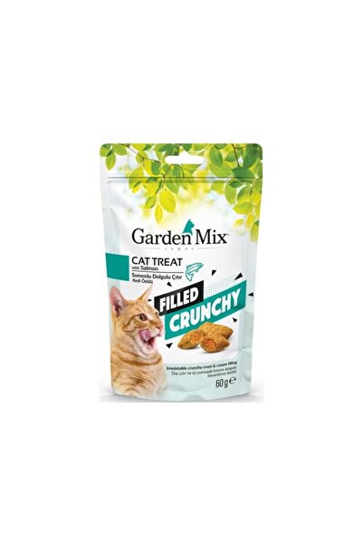 Gardenmix Somonlu İçi Dolgulu Kedi Ödülü 60gr