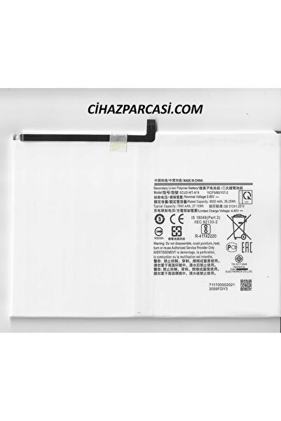 Genel Markalar Samsung Galaxy Tab A7 SM-T500 Batarya Pil
