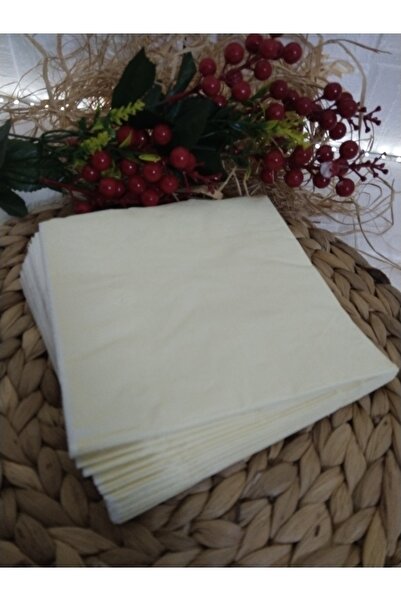 Deniz Party Store CREAM Paper Napkin 20 Pieces