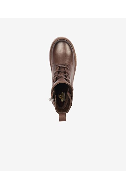 Greyder Kadın Kahverengi Hakiki Deri Sneaker Bot 4K2SB30900