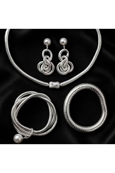 Luxiva küpe bileklik gerdanlık set