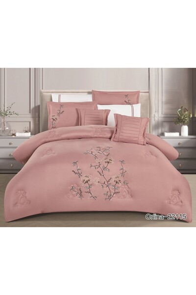 XI DUO طقم لحاف مفرش سرير نفرين فخم ملكي ليمنحك راحة والاناقة الى غرفتك من ال...