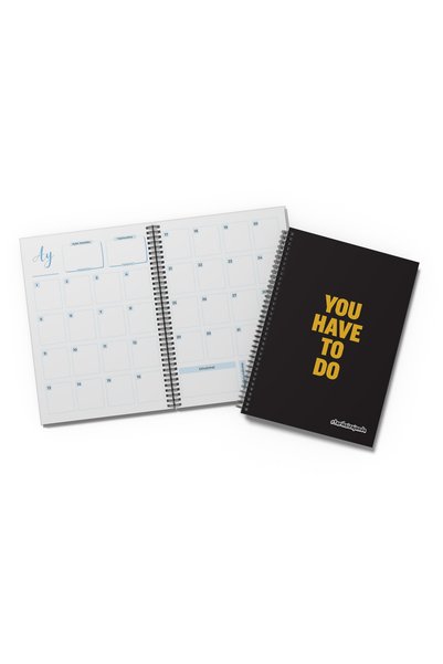 Harikalar Ofisi You Have to Do Themed Hardcover A5 Undated Academic Agenda