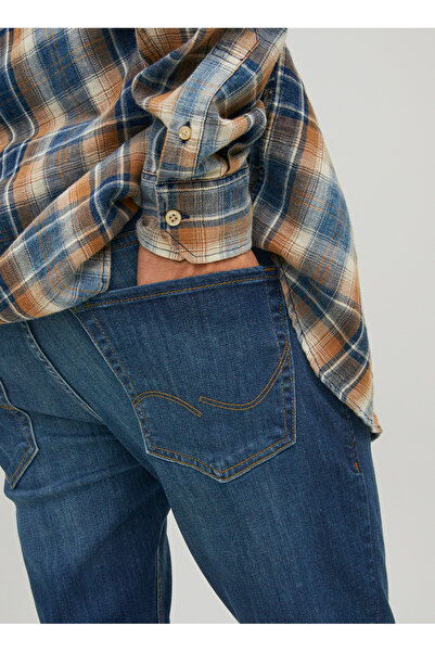 Jack & Jones JJIGLENN JJORIGINAL AM 819 Ανδρικό τζιν παντελόνι με χαμηλή μέση και λεπτή εφαρμογή 12224987