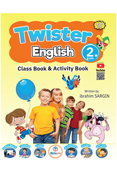 Bilimyolu Yayıncılık 2.Sınıf Twister English Class Book & Activity Book İbrahim Sargın