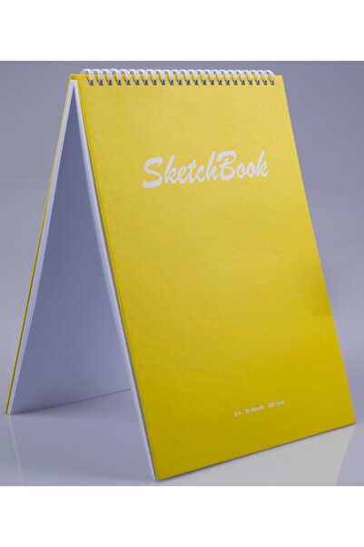 Pagos Yayınları A4 Hardcover Sketchbook 200 Gr. 30 Sheets (60 Pages) 21 X 29.7cm Sketchbook