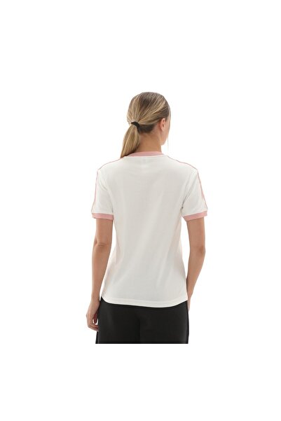adidas Kc8821-K Ruffle 3S Tee Women's T-Shirt White