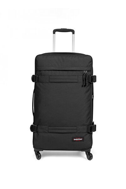 Eastpak Siyah Çekçekli Kumaş Valiz TRANSIT'R 4 L