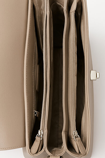 Deriderim Genuine Leather Mink Shoulder Bag