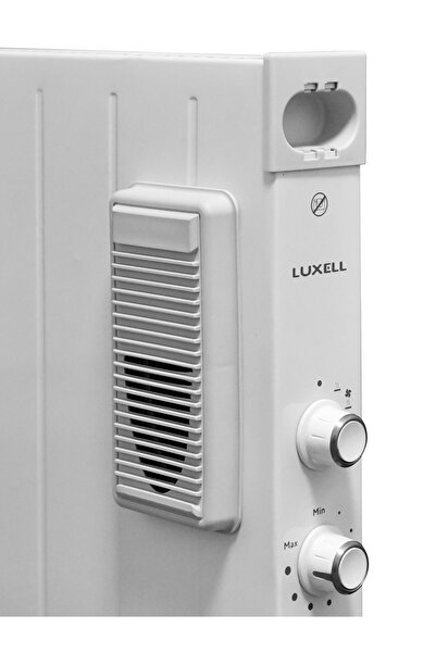 Luxell Hc-2952 2500 Watt Fanlı Beyaz Konvektör Isıtıcı New Series