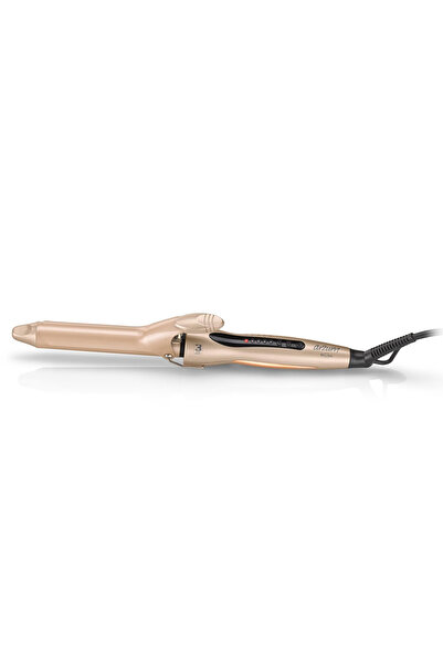 Arzum Belisa Curling Iron Keratin and Argan Oil Additive Ceramic Plate 25mm Sand Beige - Ar5033