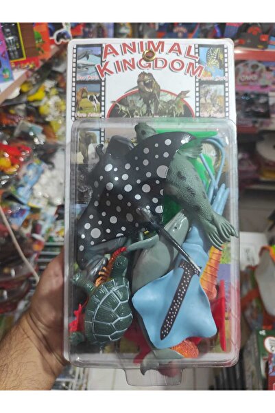 berattoys 20pcs Oyuncak Hayvan Seti Okyanus Canlıları Balık Fok Kapbumba Deni...