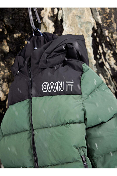 name ıt Name İt Koyu Yeşil Erkek Mont NKMMEDOW03 JACKET SPORTY FO