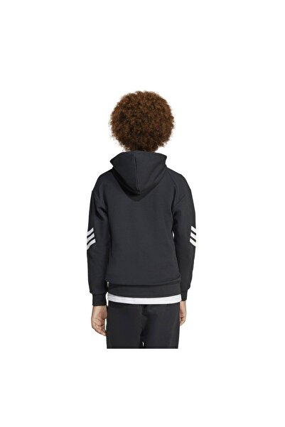 adidas JJ4801-C J Fı 3S Fz Hd &amp;Ccedil;ocuk Ceket Siyah