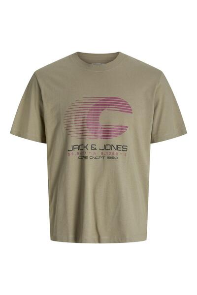 Jack & Jones Jcovibrant Ss Crew Neck T-Shirt - Aw24 Model