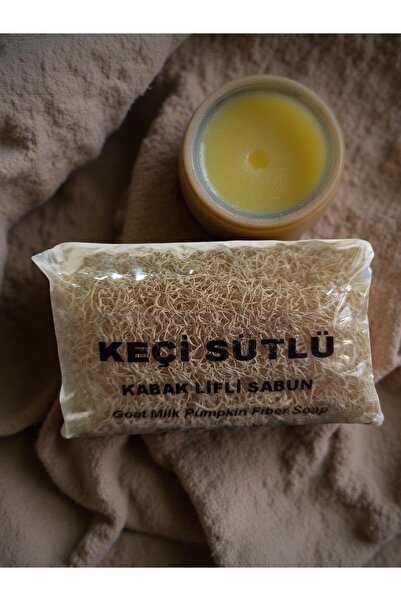 Kale Naturel صابون أورهانجازي زيت الزيتون من ألياف اليقطين مع حليب الماعز