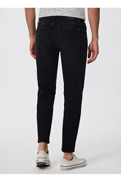 Lee Cooper Ανδρικό τζιν παντελόνι κανονικής μέσης λεπτής εφαρμογής 241 LCM 121063 LONDON ELODIE MID