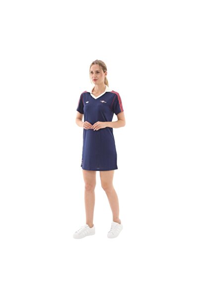 adidas Jf0565-E Arsenal Icon Dress Women's Dress - Skirt Navy Blue