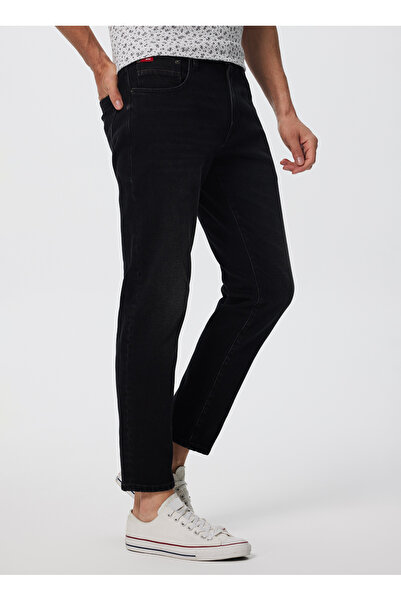 Lee Cooper Ανδρικό τζιν παντελόνι κανονικής μέσης λεπτής εφαρμογής 241 LCM 121063 LONDON ELODIE MID