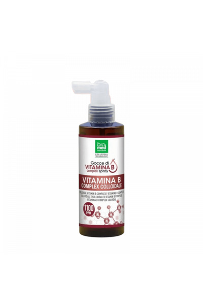 Biomed Complex Vitamina B Coloidal - Spray Activ Sublingual 1100 PPM 150 ml