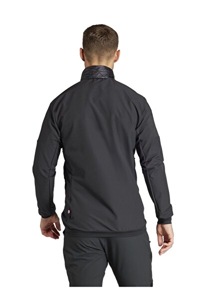 adidas Siyah Erkek Dik Yaka Terrex Mont IB4196-XPR VARIL HYB JACKET
