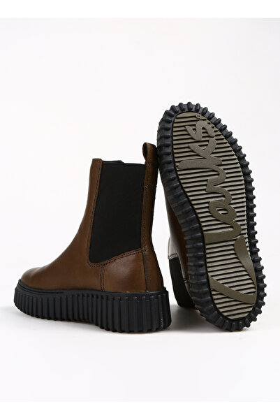 CLARKS Haki Kadın Deri Bot 26173859