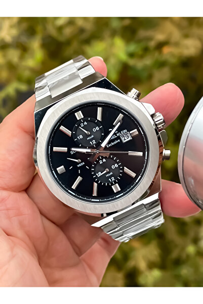 Daniel Klein YENİ SEZON GÜMÜŞ RENK ÇELİK KORDON ERKEK KOL SAATİ 1374 MODEL Bİ...