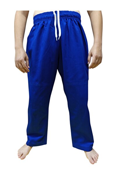 kodokan بنطلون جودو أيكيدو فردي أزرق