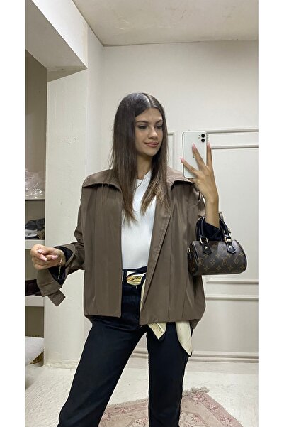 By Larissa Orjinal marka zra bomber vatkalı su geçirmez trenç