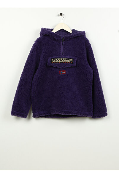 Napapijri Mor Kız Çocuk Polar Üst NP0A4GMLV061 K T-BURGEE HZH