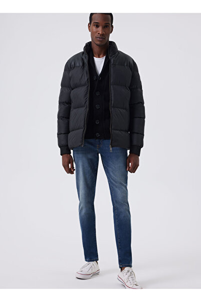 Lee Cooper Black Men's Coat 241 Lcm 232016 Alec Black