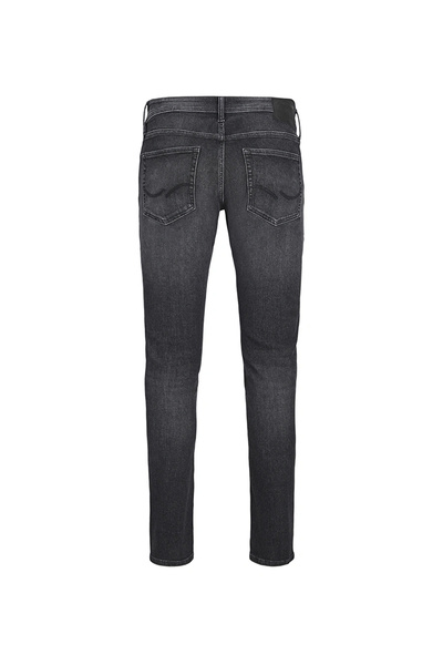 Jack & Jones 12244277_JJILIAM JJORIGINAL SQ 270 Siyah Erkek Düşük Bel Skinny Fit Denim Pantolon