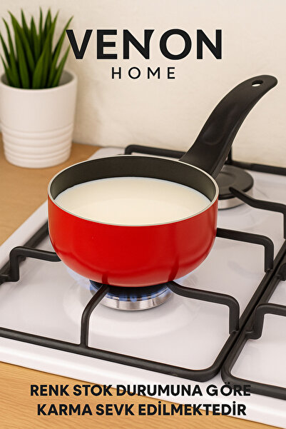 VENON 14 Cm-5 cm Deep Teflon Mini Saucepan Sauce Pan Oil Melting Pan Saucepan Food Preparation