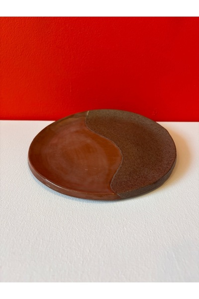 Home El Yapımı Seramik Aperitif Sunum Tabağı - Adet