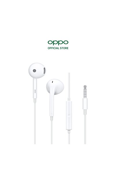 OPPO Kulak Içi Kulaklık 3.5mm Jack Girişli Orijinal Mh135 Beyaz