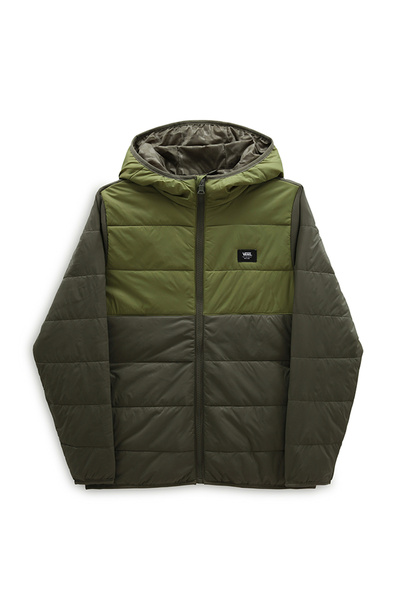 Vans Yeşil Erkek Çocuk Kapüşonlu Uzun Kollu Düz Ceket VN00002DCBN1 PROSPECT MTE-1 PUFFER