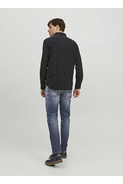 Jack & Jones 12243678_JJIERIK JJORIGINAL GE 410 Erkek Yüksek Bel Tapered Fit ...