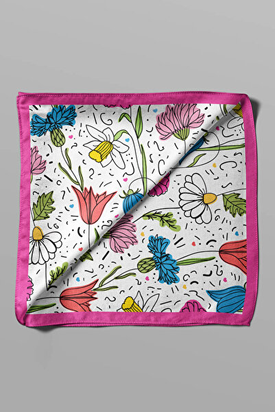 Modabutik B89 Γυναικεία μπαντάνα με λουλούδια