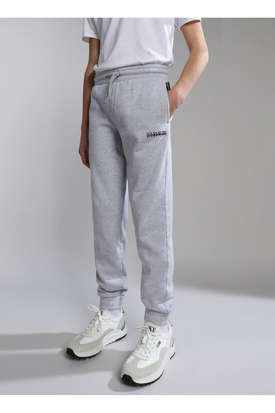 Napapijri Gri Erkek Çocuk Lastikli Eşofman Altı NP0A4GND1601 K M-BOX 1