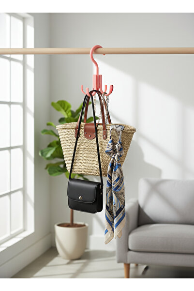 Handmade 3D baskılı Dolap İçi Askı Organizer (2'li set)| Çanta, Kemer ve Akse...